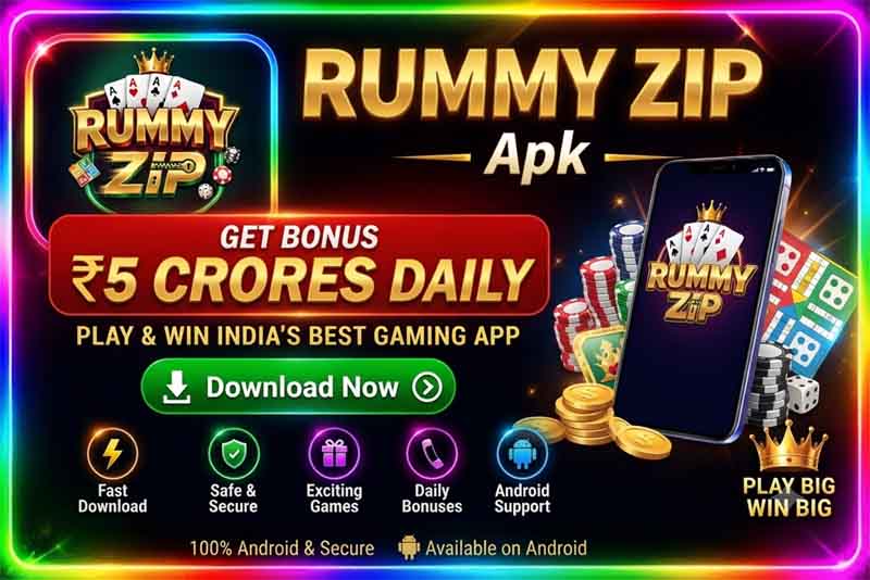 Rummy Zip App Download (Yono) | India's Top Safe Skill Gaming Hub